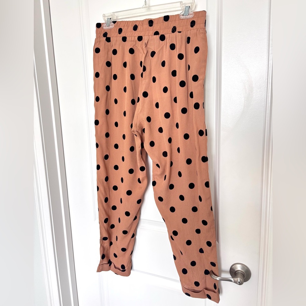NWT Beach Riot Avery Polka Dot Pants Euro Summer Parisian Chic Revolve Cover up - Picture 10 of 13